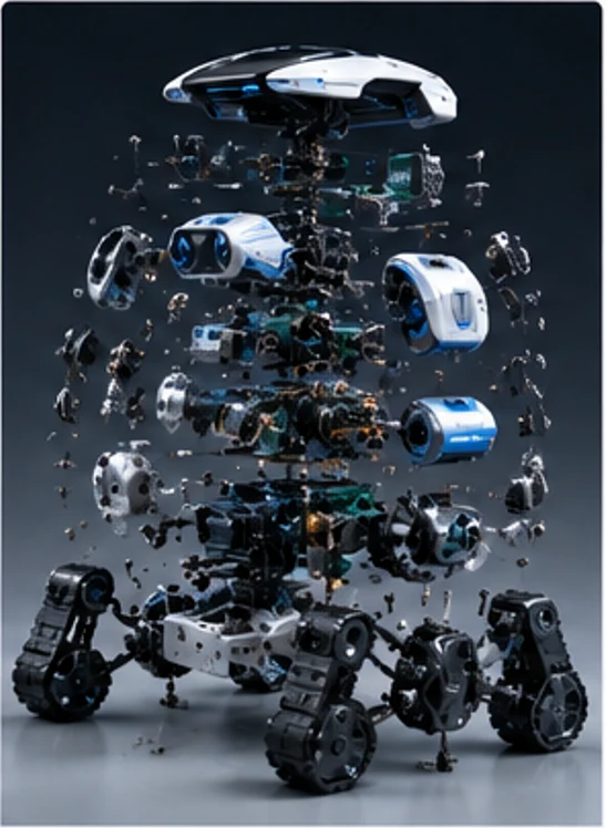 Robotics illustration from the Bryantech company profile